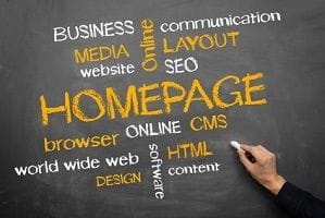 Homepages that hook clients